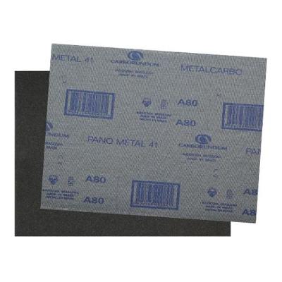 Lixa Pano Metal para Ferro - Grão 080 - 225x275