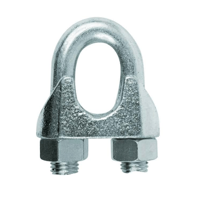 Grampo Galvanizado para Cabo de Aço 3/4" Pesado
