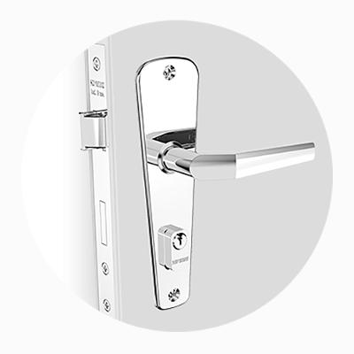 Fechadura Inox Soprano 710 - 3001.0710.01