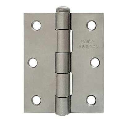 Dobradiça - 3x2.1/2" - Pino Reversível sem Anel - Natural - Mundial
