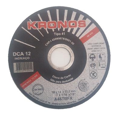 Disco de Corte 7" - 180x1,6x22,2mm - Kronos Speed Coot