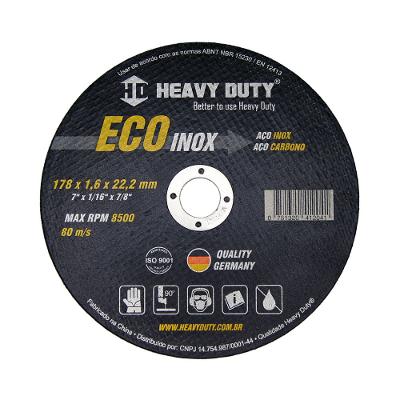 Disco de Corte Ecoinox - 177,8x1,6x22,2mm - Heavy Duty