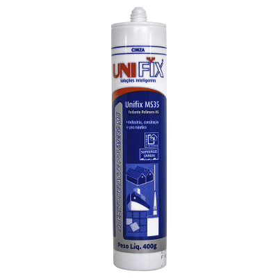 Adesivo Selante Cinza - 400g - Unifix