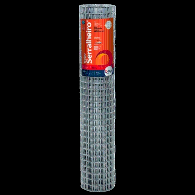 Tela Serralheiro Fio 2,00mm - Malha 5x5cm - 1,52x15m - Belgo
