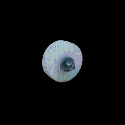 Roldana Nylon Canal U - 1.1/4"
