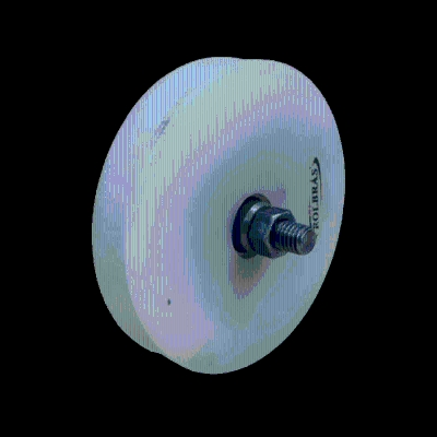 Roldana Nylon Canal V - 4"