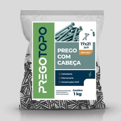 Prego 17x21 - 1kg - TOPO
