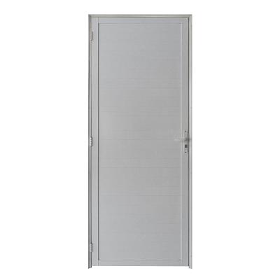 Porta Lambril C/ Fechadura Aluminio Branco 2.10 x 0.90 - Hale