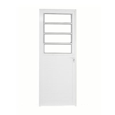 Porta Basculante Lambril Alumínio Branco 2.10 x 70 Lado Esquerdo – Hale