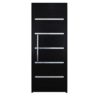 P. Pivotante Solara Alumínio 210 x 100 Pux. Tubolar  Preto Lado DIreito – Hale