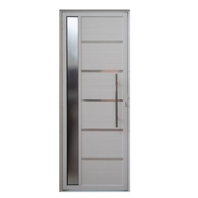 P. Pivotante Solara Alumínio  com Visor 210 x 100 Pux. Tubolar Branco Lado Direito – Hale