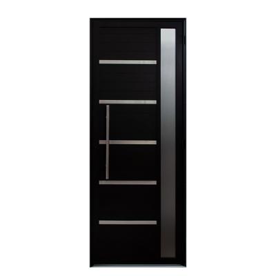 P. Pivotante Solara Alumínio  com Visor 210 x 100 Pux. Tubolar Preto Lado Esquerdo – Hale