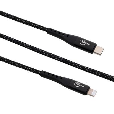 Cabo Lightning para USB-C, 1,2 metros, Linha Sampa, iPlace, Preto