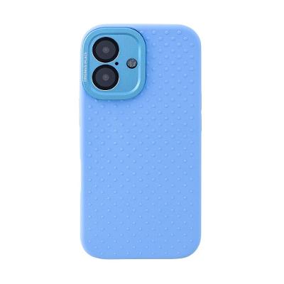 Capa iPhone 16 Originais iPlace, Candy, Azul