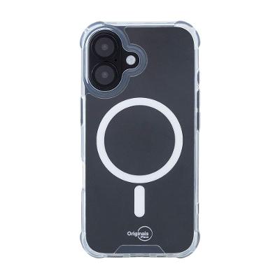 Capa iPhone 16 Originais iPlace, Air Cushion Essential, Transparente