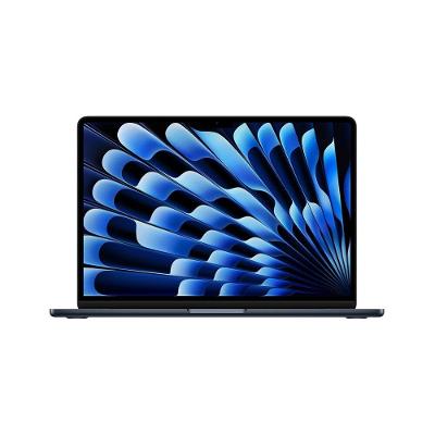 Apple MacBook Air 13", M3, CPU de 8 núcleos, GPU de 8 núcleos, 16GB RAM, 256GB SSD- Meia-noite