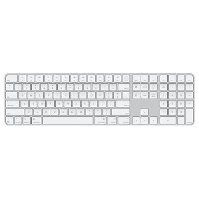 Apple Magic Keyboard com Touch ID e teclado numérico para Mac com chip da Apple – Inglês (EUA) – Branco
