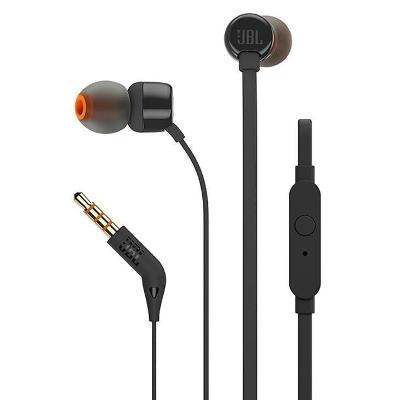 Fone de Ouvido JBL Tune 110, In Ear, Preto