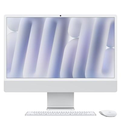 iMac 24", M4, CPU  10 núcleos e GPU 10 núcleos, Memória Unificada 16GB, 512GB SSD - Prateado