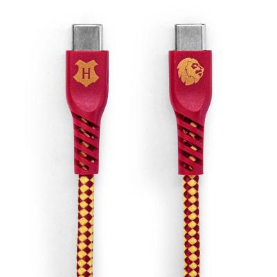 Cabo USB-C para USB-C Vermelho | Grifinória Harry Potter - iWill
