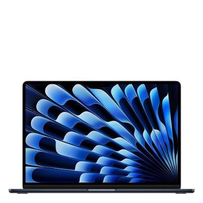 Apple Macbook Air 15", M4,  com CPU de 10 núcleos, GPU de 10 núcleos, 16GB RAM, 256GB SSD - Meia-noite