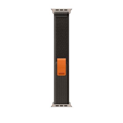 Pulseira Apple Watch 49 mm Loop Trail, cinza/preto - S/M