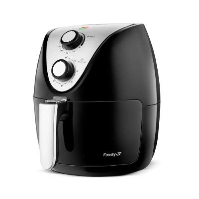 Fritadeira Elétrica Mondial Sem Óleo Family IV 3,5L 1500W Preta 127V AF-30I