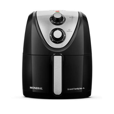 FRITADEIRA ELETRICA SEM OLEO MONDIAL AFN-50-BI PRETA 5L 220V (2037-04)