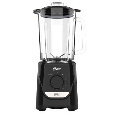 Liquidificador Oster Jarra De Vidro 2,2 Litros Preto 127V 1250W OLIQ520-127