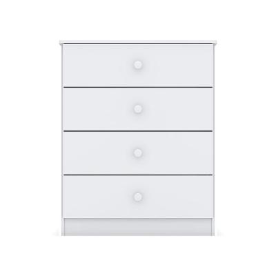 COMODA NFANTIL HENN LABIRINTO BRANCO 4 GAVETAS (I714-10)