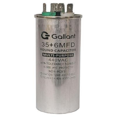 Capacitor CBB65 Gallant 35+6µF ±5% 440VAC  - (GCP35D06A-IX440)