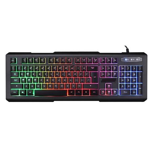 Teclado Gamer Sate AK-840 RGB USB- PRETO