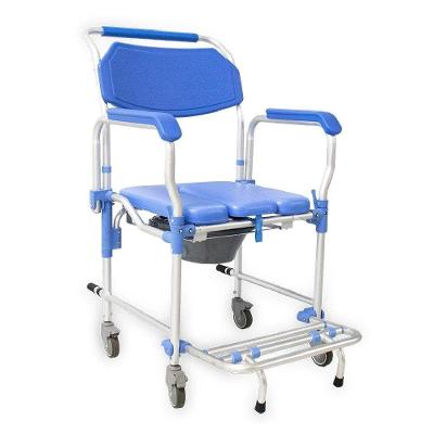 Cadeira De Banho Alumínio Dellamed Dobrável e Desmontável Até 150KG D60 - 5434