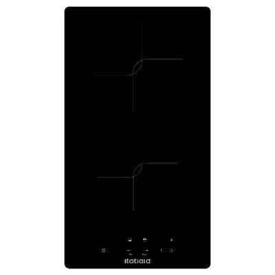 Cooktop Itatiaia Midi 2 Bocas Vidro Preto Indução 220V CIMID2002