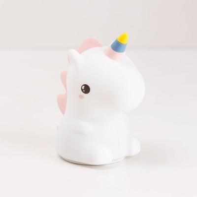 Luminária de Silicone Unicórnio