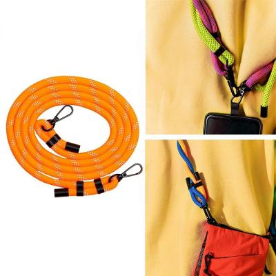 Cordinha Laranja Neon e Cinza Mandm