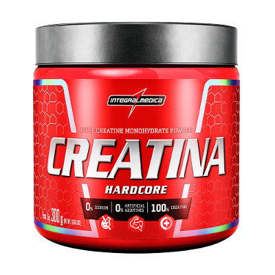 Creatina 100% Pura 300g Hardcore