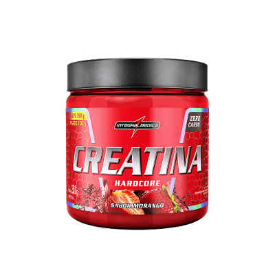 Creatina 350g Hardcore Com Sabor