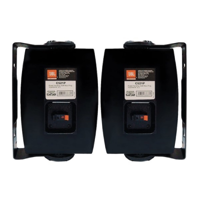 Par de Caixas Ambiente JBL C521P Preta