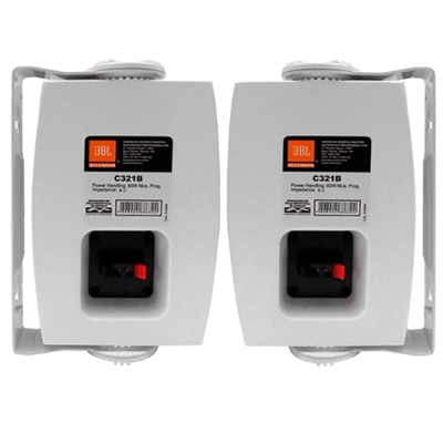 Par de Caixas Ambiente JBL C321B Branca