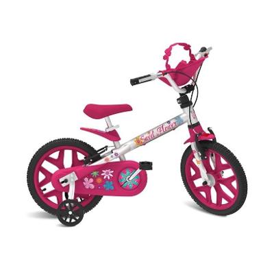 Bicicleta 16 Sweet Flower Pro - Bandeirante