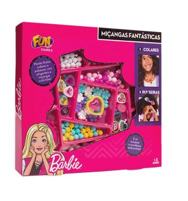 Barbie Miçangas Fantásticas Colares Pulseiras 200 Peças Fun
