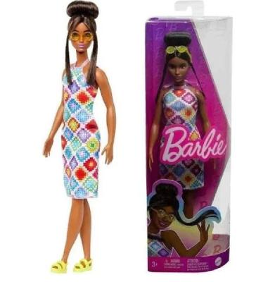 Boneca Barbie Fashionista Negra 210 - FBR37/61 - Mattel
