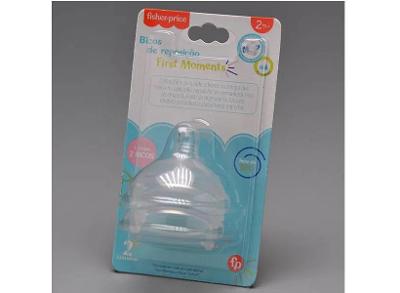Bico Silicone Fluxo Médio com 2Uni - Multikids Baby