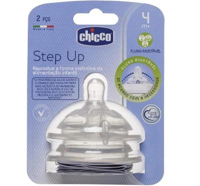 Bico Step Up Fluxo Ajustável - 2 Peças - Chicco