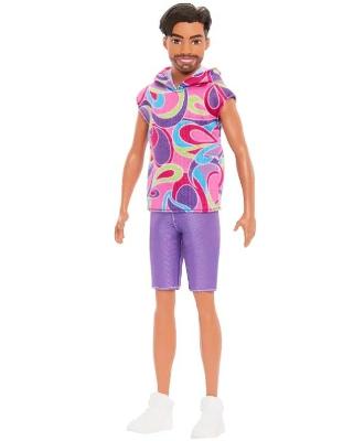 Boneco Ken Fashionistas Moreno Barba  227 -DWK44/20 - Mattel