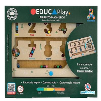 Educaplay Labirinto Magnético – Polibrinq