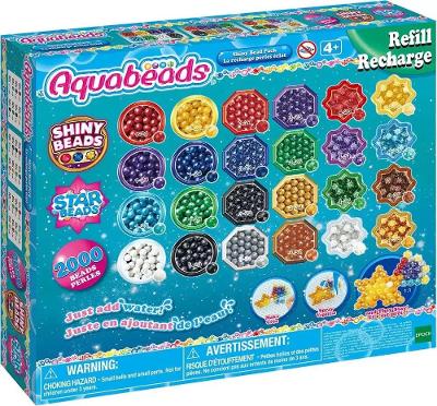 Conjunto de Miçangas - Aquabeads - Contas Brilhantes - Epoch