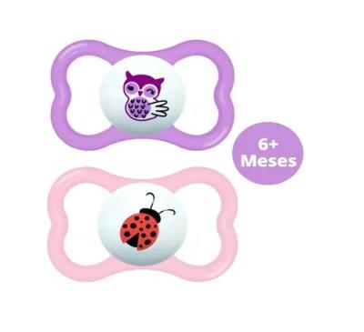 Chupeta Supreme Rosa Dupla 06m+ - Mam