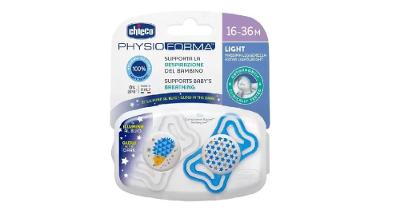 Chupeta Physio Light 16-36 Meses Azul 2 unidades - Chicco